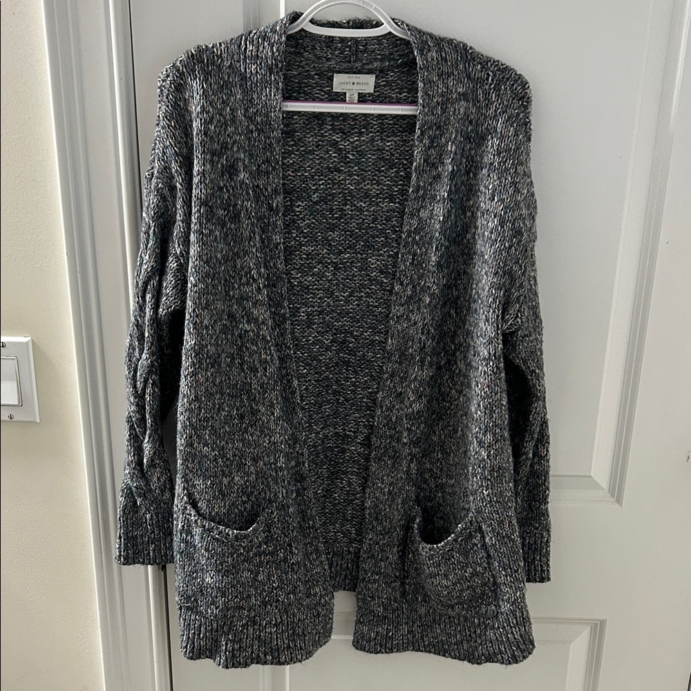 Lucky Brand chunky cardigan. Small